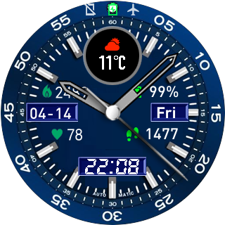 华米跃我Amazfit Pace, Stratos手表表盘