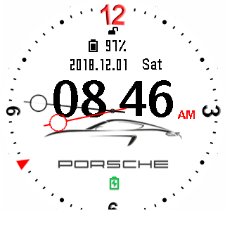 华米跃我Amazfit Pace, Stratos手表表盘