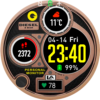 华米跃我Amazfit Pace, Stratos手表表盘