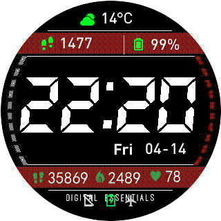 华米跃我Amazfit Pace, Stratos手表表盘