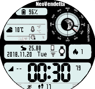 华米跃我Amazfit Pace, Stratos手表表盘