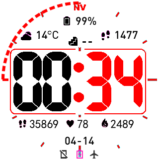 华米跃我Amazfit Pace, Stratos手表表盘