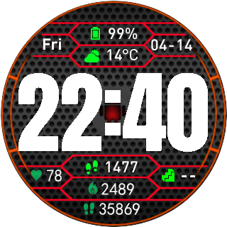 华米跃我Amazfit Pace, Stratos手表表盘
