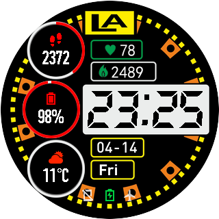 华米跃我Amazfit Pace, Stratos手表表盘