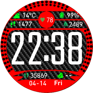 华米跃我Amazfit Pace, Stratos手表表盘