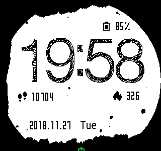 华米跃我Amazfit Pace, Stratos手表表盘