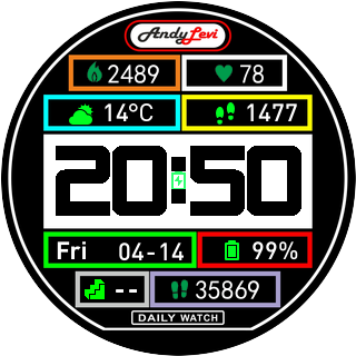华米跃我Amazfit Pace, Stratos手表表盘