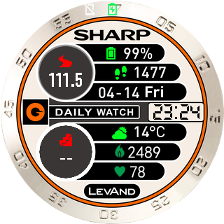 华米跃我Amazfit Pace, Stratos手表表盘