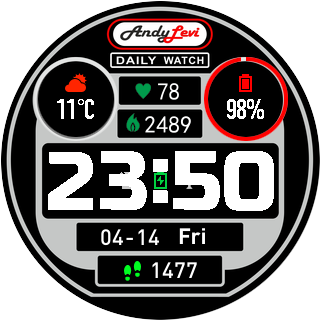 华米跃我Amazfit Pace, Stratos手表表盘
