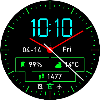 华米跃我Amazfit Pace, Stratos手表表盘