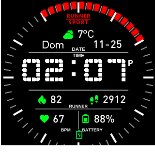 华米跃我Amazfit Pace, Stratos手表表盘