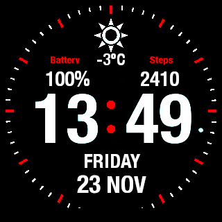 华米跃我Amazfit Pace, Stratos手表表盘