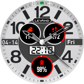 华米跃我Amazfit Pace, Stratos手表表盘