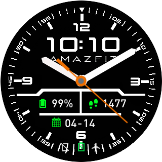 华米跃我Amazfit Pace, Stratos手表表盘