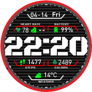 华米跃我Amazfit Pace, Stratos手表表盘