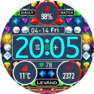 华米跃我Amazfit Pace, Stratos手表表盘