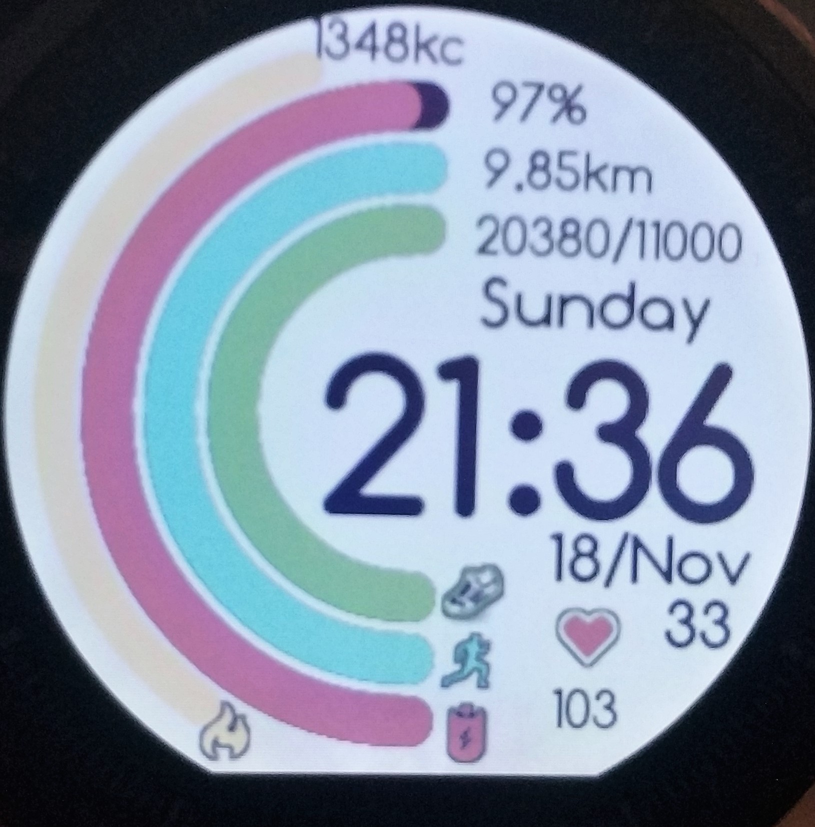 华米跃我Amazfit Pace, Stratos手表表盘