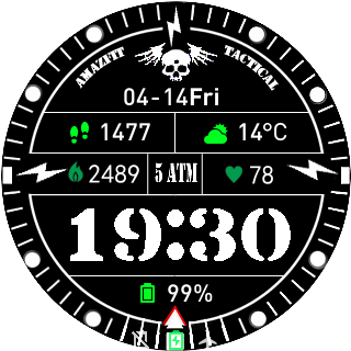 华米跃我Amazfit Pace, Stratos手表表盘