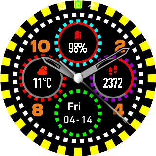 华米跃我Amazfit Pace, Stratos手表表盘