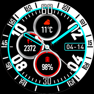 华米跃我Amazfit Pace, Stratos手表表盘