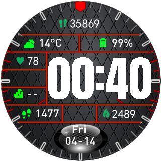 华米跃我Amazfit Pace, Stratos手表表盘