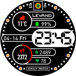 华米跃我Amazfit Pace, Stratos手表表盘