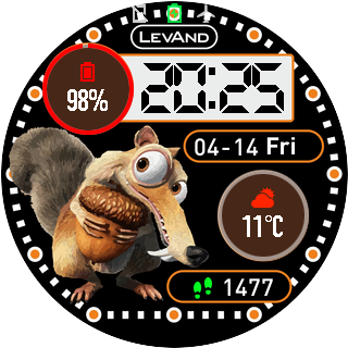 华米跃我Amazfit Pace, Stratos手表表盘