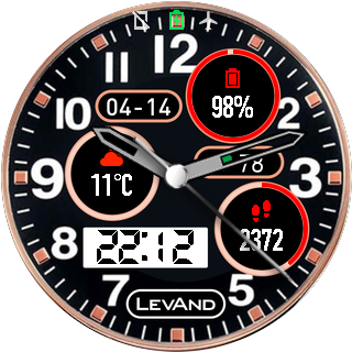 华米跃我Amazfit Pace, Stratos手表表盘
