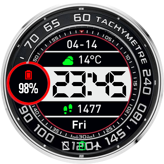 华米跃我Amazfit Pace, Stratos手表表盘