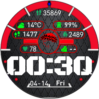 华米跃我Amazfit Pace, Stratos手表表盘