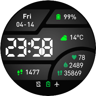 华米跃我Amazfit Pace, Stratos手表表盘