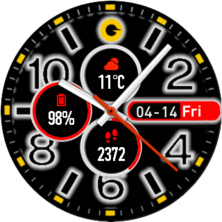 华米跃我Amazfit Pace, Stratos手表表盘