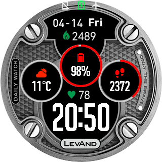 华米跃我Amazfit Pace, Stratos手表表盘