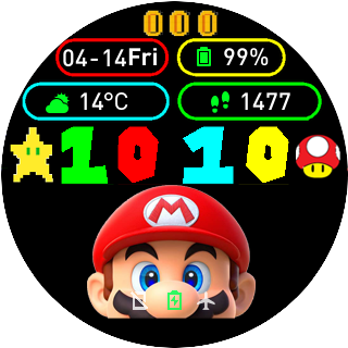 华米跃我Amazfit Pace, Stratos手表表盘
