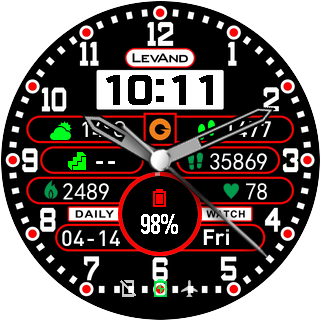 华米跃我Amazfit Pace, Stratos手表表盘