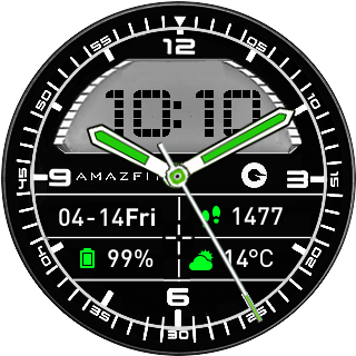 华米跃我Amazfit Pace, Stratos手表表盘