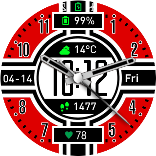 华米跃我Amazfit Pace, Stratos手表表盘
