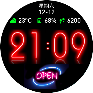 华米跃我Amazfit Pace, Stratos手表表盘