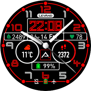 华米跃我Amazfit Pace, Stratos手表表盘