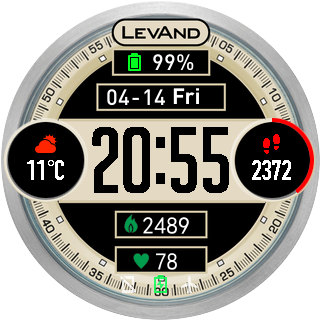 华米跃我Amazfit Pace, Stratos手表表盘