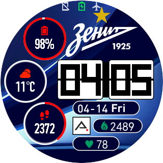 华米跃我Amazfit Pace, Stratos手表表盘
