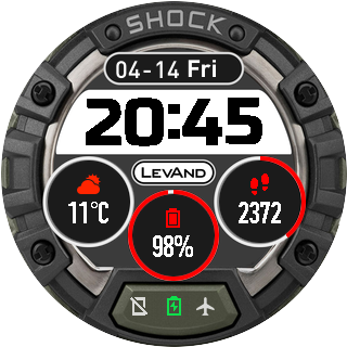 华米跃我Amazfit Pace, Stratos手表表盘