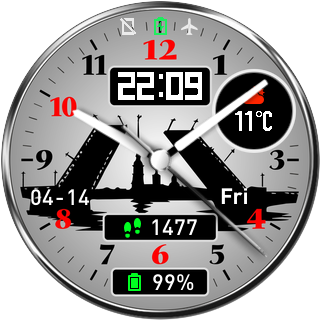 华米跃我Amazfit Pace, Stratos手表表盘