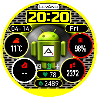 华米跃我Amazfit Pace, Stratos手表表盘