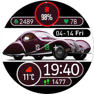 华米跃我Amazfit Pace, Stratos手表表盘