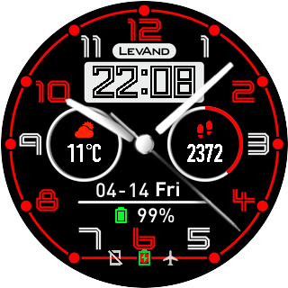 华米跃我Amazfit Pace, Stratos手表表盘