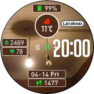 华米跃我Amazfit Pace, Stratos手表表盘