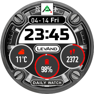 华米跃我Amazfit Pace, Stratos手表表盘