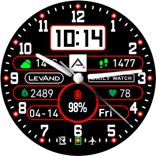 华米跃我Amazfit Pace, Stratos手表表盘