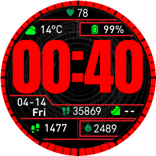华米跃我Amazfit Pace, Stratos手表表盘